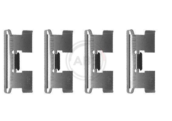 Kit acessórios de pastilhas de travão A.B.S. ALL BRAKE SYSTEMS BV. ref. 1019Q