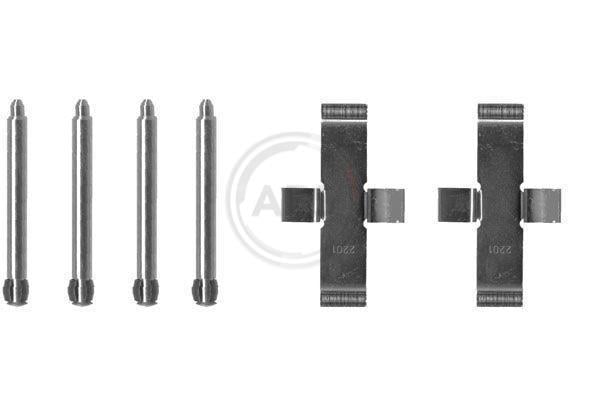 Kit acessórios de pastilhas de travão A.B.S. ALL BRAKE SYSTEMS BV. ref. 1037Q