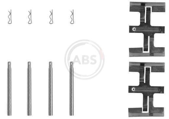 Kit acessórios de pastilhas de travão A.B.S. ALL BRAKE SYSTEMS BV. ref. 1045Q