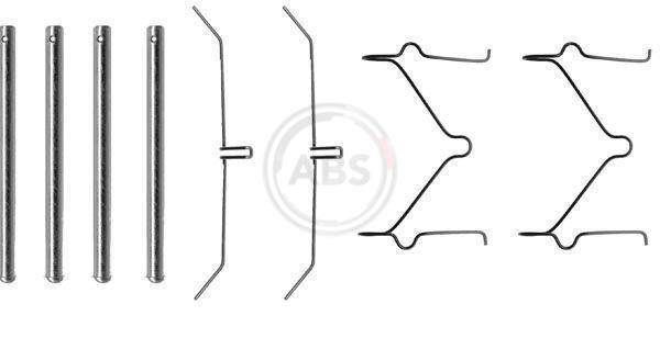 Kit acessórios de pastilhas de travão A.B.S. ALL BRAKE SYSTEMS BV. ref. 1050Q