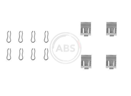 Kit acessórios de pastilhas de travão A.B.S. ALL BRAKE SYSTEMS BV. ref. 1055Q