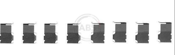 Kit acessórios de pastilhas de travão A.B.S. ALL BRAKE SYSTEMS BV. ref. 1063Q
