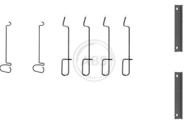 Kit d'accessoires pour plaquette de frein à disque A.B.S. ALL BRAKE SYSTEMS BV. ref. 1070Q