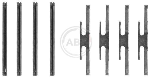Kit acessórios de pastilhas de travão A.B.S. ALL BRAKE SYSTEMS BV. ref. 1072Q