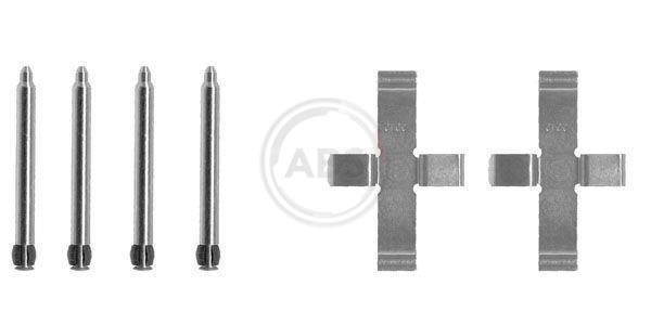 Kit acessórios de pastilhas de travão A.B.S. ALL BRAKE SYSTEMS BV. ref. 1076Q