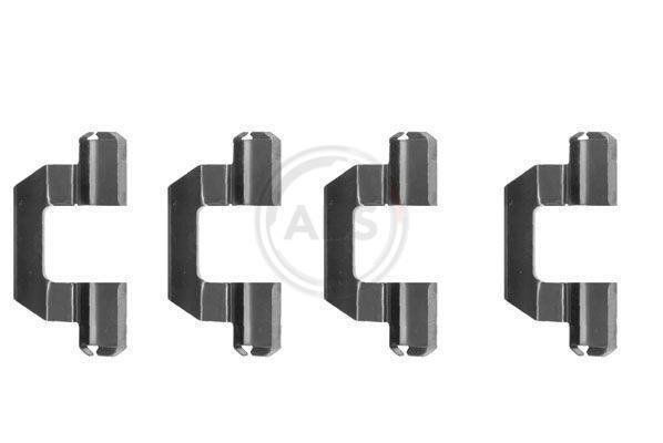Kit acessórios de pastilhas de travão A.B.S. ALL BRAKE SYSTEMS BV. ref. 1077Q