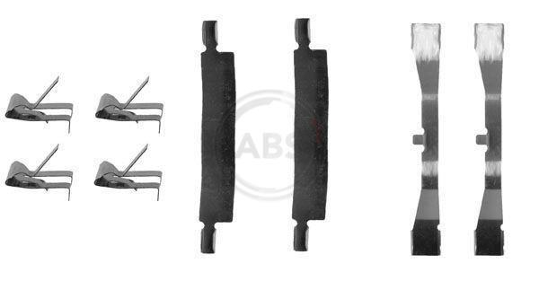 Kit acessórios de pastilhas de travão A.B.S. ALL BRAKE SYSTEMS BV. ref. 1079Q