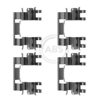 Kit acessórios de pastilhas de travão A.B.S. ALL BRAKE SYSTEMS BV. ref. 1087Q