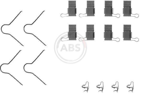 Kit acessórios de pastilhas de travão A.B.S. ALL BRAKE SYSTEMS BV. ref. 1089Q