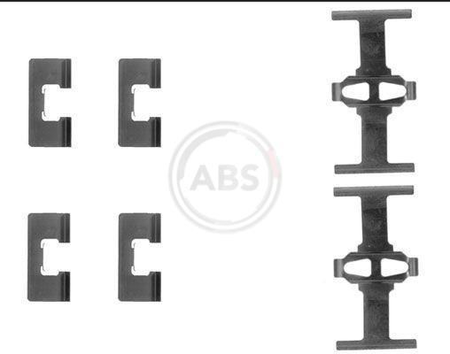 Kit acessórios de pastilhas de travão A.B.S. ALL BRAKE SYSTEMS BV. ref. 1092Q