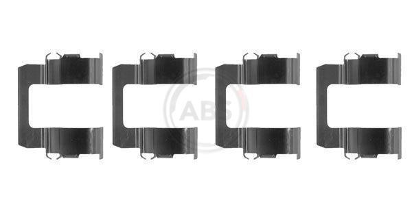 Kit acessórios de pastilhas de travão A.B.S. ALL BRAKE SYSTEMS BV. ref. 1102Q