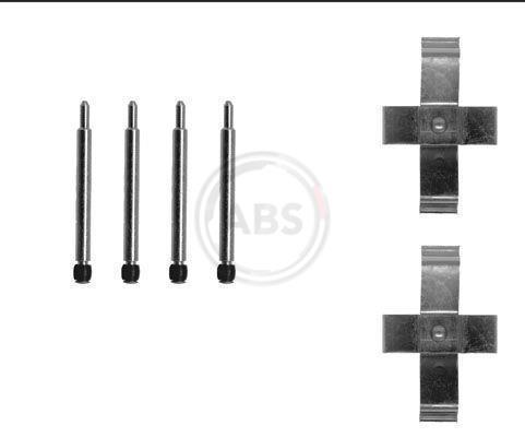 Kit acessórios de pastilhas de travão A.B.S. ALL BRAKE SYSTEMS BV. ref. 1114Q
