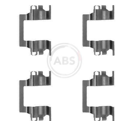Kit d'accessoires pour plaquette de frein à disque A.B.S. ALL BRAKE SYSTEMS BV. 1117Q