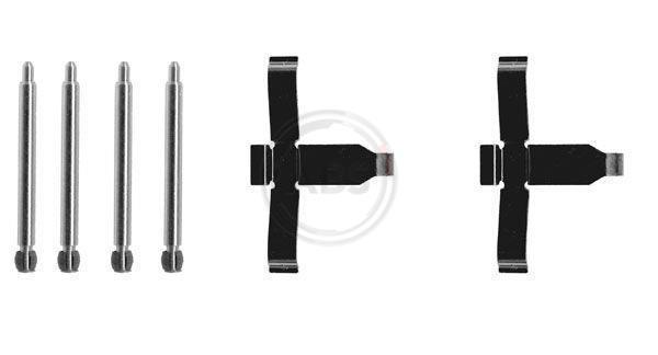 Kit acessórios de pastilhas de travão A.B.S. ALL BRAKE SYSTEMS BV. ref. 1127Q