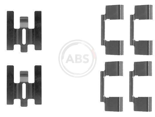 Kit acessórios de pastilhas de travão A.B.S. ALL BRAKE SYSTEMS BV. ref. 1160Q