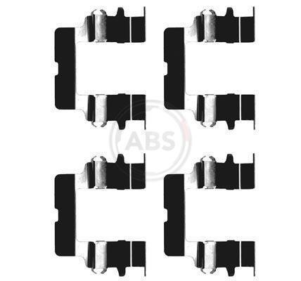 Kit acessórios de pastilhas de travão A.B.S. ALL BRAKE SYSTEMS BV. ref. 1161Q
