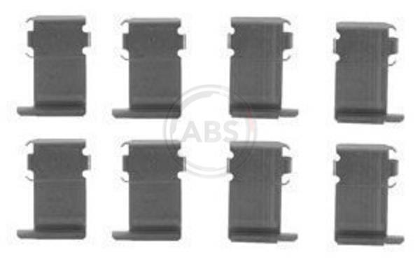 Kit acessórios de pastilhas de travão A.B.S. ALL BRAKE SYSTEMS BV. ref. 1162Q