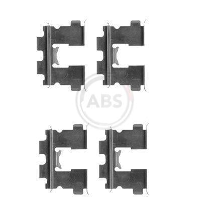 Kit acessórios de pastilhas de travão A.B.S. ALL BRAKE SYSTEMS BV. ref. 1163Q