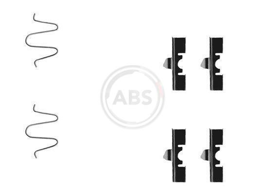 Kit d'accessoires pour plaquette de frein à disque A.B.S. ALL BRAKE SYSTEMS BV. 1170Q