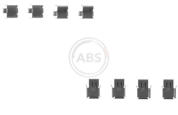 Kit acessórios de pastilhas de travão A.B.S. ALL BRAKE SYSTEMS BV. ref. 1171Q