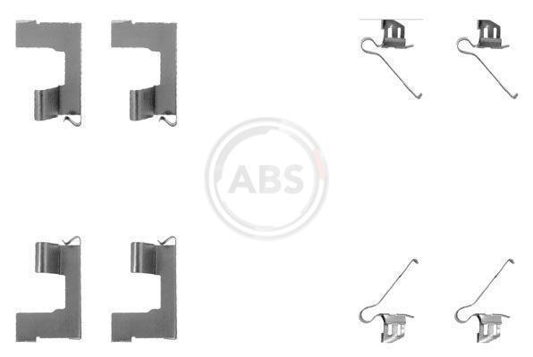 Kit acessórios de pastilhas de travão A.B.S. ALL BRAKE SYSTEMS BV. ref. 1179Q
