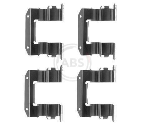 Kit acessórios de pastilhas de travão A.B.S. ALL BRAKE SYSTEMS BV. ref. 1182Q