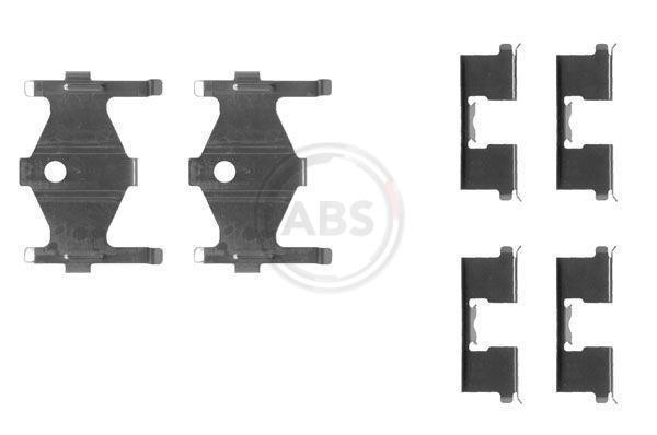 Kit acessórios de pastilhas de travão A.B.S. ALL BRAKE SYSTEMS BV. ref. 1185Q