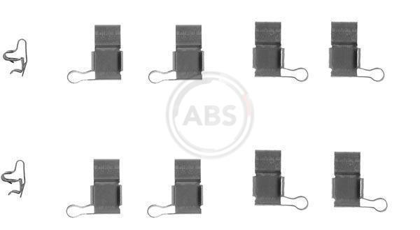Kit acessórios de pastilhas de travão A.B.S. ALL BRAKE SYSTEMS BV. ref. 1193Q