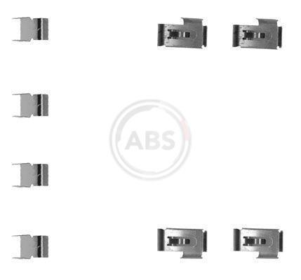 Kit d'accessoires pour plaquette de frein à disque A.B.S. ALL BRAKE SYSTEMS BV. 1198Q