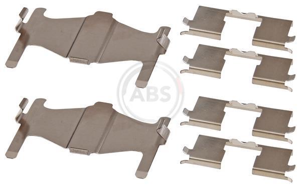 Kit acessórios de pastilhas de travão A.B.S. ALL BRAKE SYSTEMS BV. ref. 1204Q