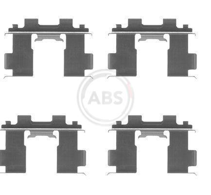 Kit acessórios de pastilhas de travão A.B.S. ALL BRAKE SYSTEMS BV. ref. 1205Q
