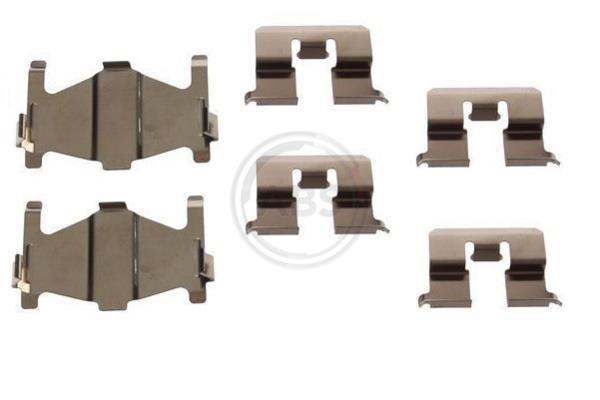 Kit acessórios de pastilhas de travão A.B.S. ALL BRAKE SYSTEMS BV. ref. 1206Q