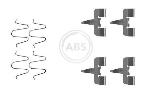 Kit acessórios de pastilhas de travão A.B.S. ALL BRAKE SYSTEMS BV. ref. 1207Q