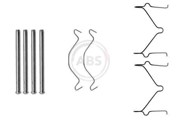 Kit acessórios de pastilhas de travão A.B.S. ALL BRAKE SYSTEMS BV. ref. 1209Q