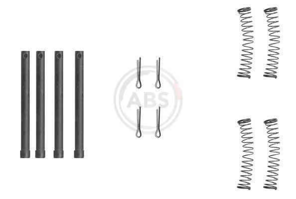 Kit acessórios de pastilhas de travão A.B.S. ALL BRAKE SYSTEMS BV. ref. 1210Q
