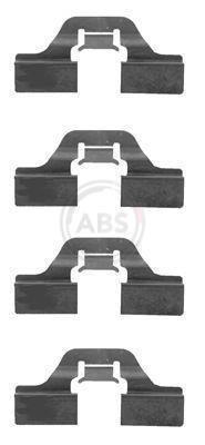 Kit acessórios de pastilhas de travão A.B.S. ALL BRAKE SYSTEMS BV. ref. 1211Q