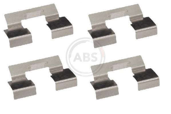 Kit acessórios de pastilhas de travão A.B.S. ALL BRAKE SYSTEMS BV. ref. 1214Q
