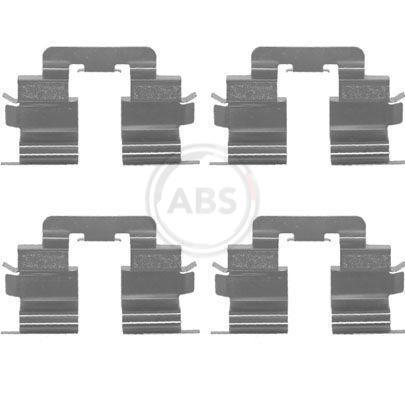 Kit d'accessoires pour plaquette de frein à disque A.B.S. ALL BRAKE SYSTEMS BV. ref. 1215Q