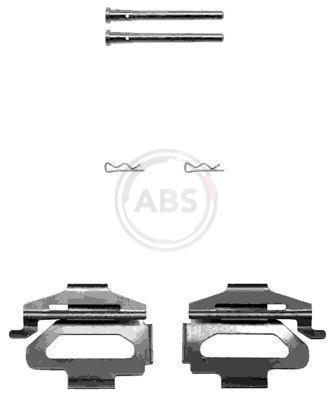 Kit d'accessoires pour plaquette de frein à disque A.B.S. ALL BRAKE SYSTEMS BV. 1225Q