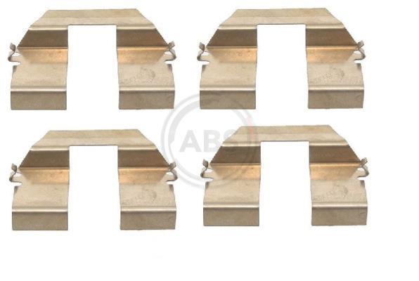 Kit acessórios de pastilhas de travão A.B.S. ALL BRAKE SYSTEMS BV. ref. 1232Q