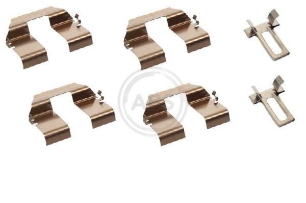 Kit acessórios de pastilhas de travão A.B.S. ALL BRAKE SYSTEMS BV. ref. 1233Q