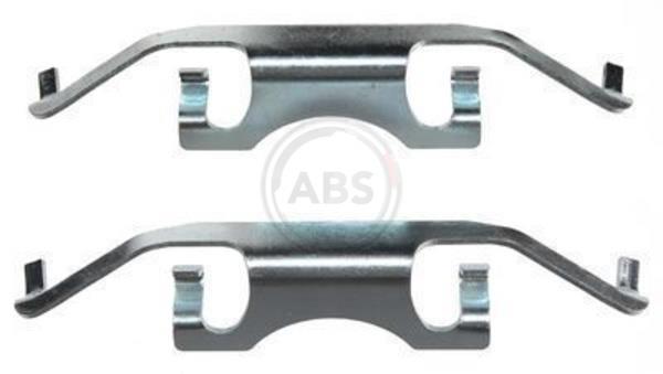 Kit acessórios de pastilhas de travão A.B.S. ALL BRAKE SYSTEMS BV. ref. 1241Q