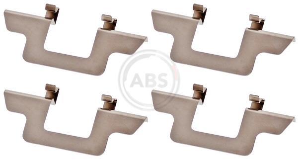 Kit acessórios de pastilhas de travão A.B.S. ALL BRAKE SYSTEMS BV. ref. 1242Q