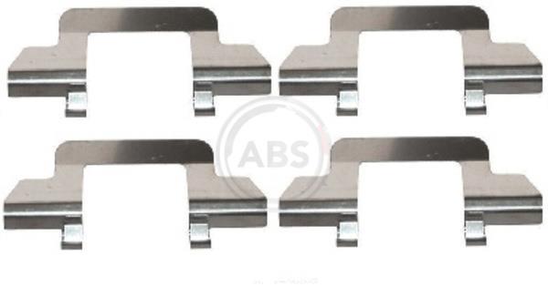 Kit acessórios de pastilhas de travão A.B.S. ALL BRAKE SYSTEMS BV. ref. 1243Q