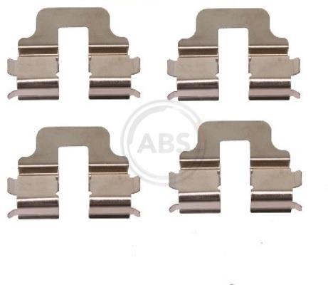 Kit acessórios de pastilhas de travão A.B.S. ALL BRAKE SYSTEMS BV. ref. 1247Q