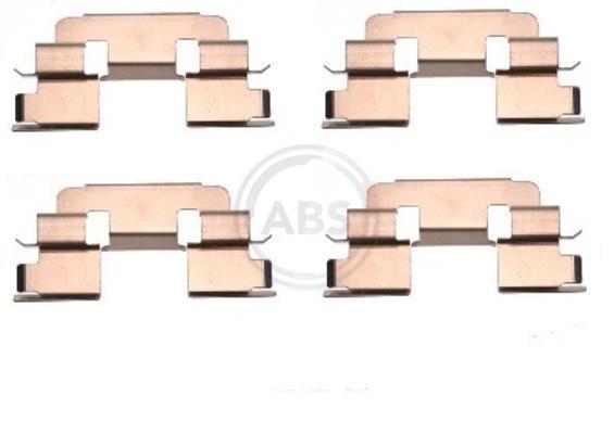 Kit d'accessoires pour plaquette de frein à disque A.B.S. ALL BRAKE SYSTEMS BV. ref. 1249Q