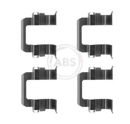 Kit acessórios de pastilhas de travão A.B.S. ALL BRAKE SYSTEMS BV. ref. 1252Q