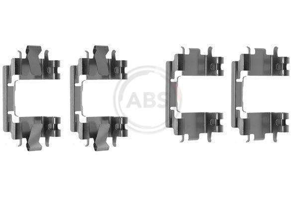 Kit acessórios de pastilhas de travão A.B.S. ALL BRAKE SYSTEMS BV. ref. 1257Q
