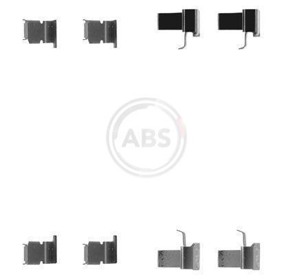 Kit acessórios de pastilhas de travão A.B.S. ALL BRAKE SYSTEMS BV. ref. 1262Q