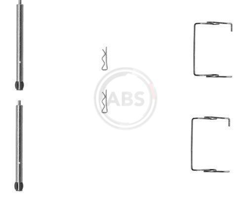 Kit acessórios de pastilhas de travão A.B.S. ALL BRAKE SYSTEMS BV. ref. 1267Q